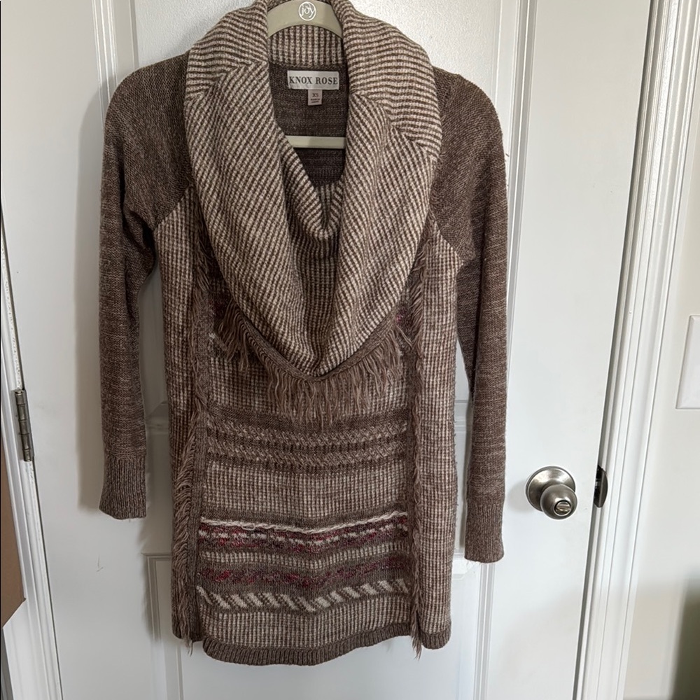 Knox Rose Brown Sweater